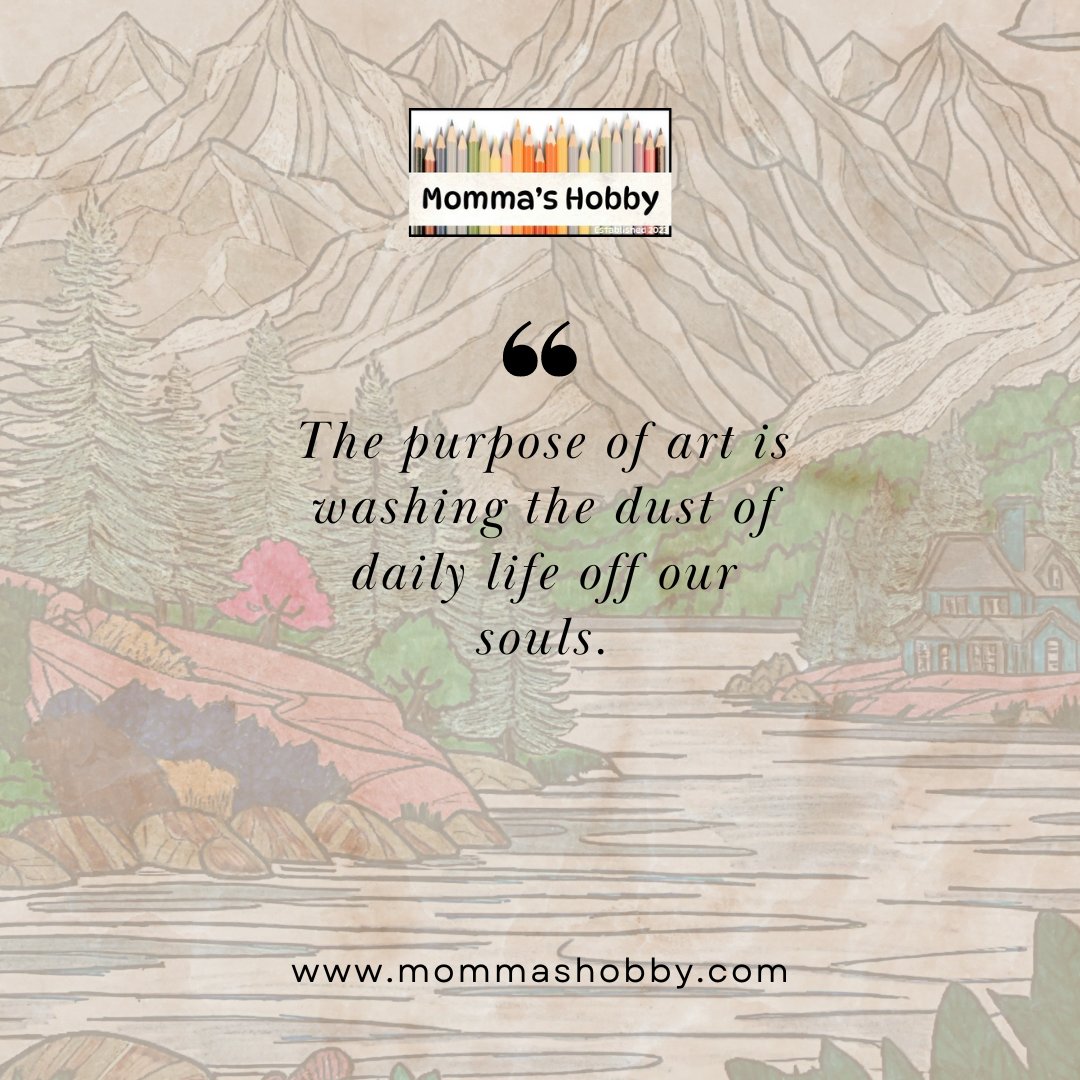 Art serves to cleanse our souls, sweeping away the everyday dust and refreshing our spirit. 🎨✨

#ArtHeals #SoulCleansing #DailyRefresh #PurposeOfArt #LifeThroughArt #ArtisticEscape