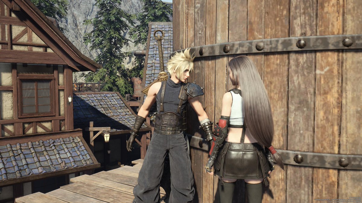 “Gold Cup Or Bust” might be my favorite Tifa side quest. It was so sweet. I noticed too that Tifa and Cloud’s side quests tend to revolve around lovers, couples, and family. Even Fluffy gave birth to her litter! They’re trying to say something I swear 🎎🐈🦢🤰🏻 #ff7r