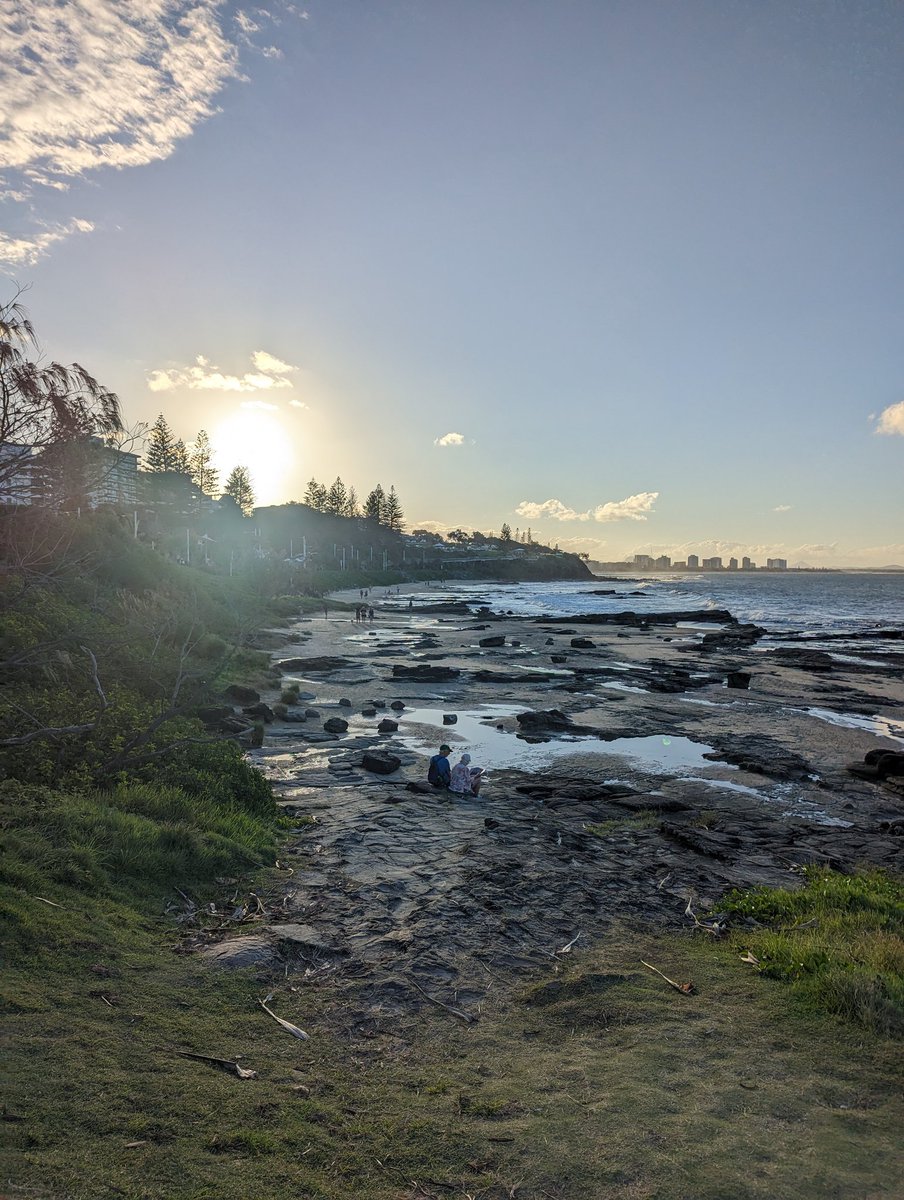 Sun down. Mooloolaba.