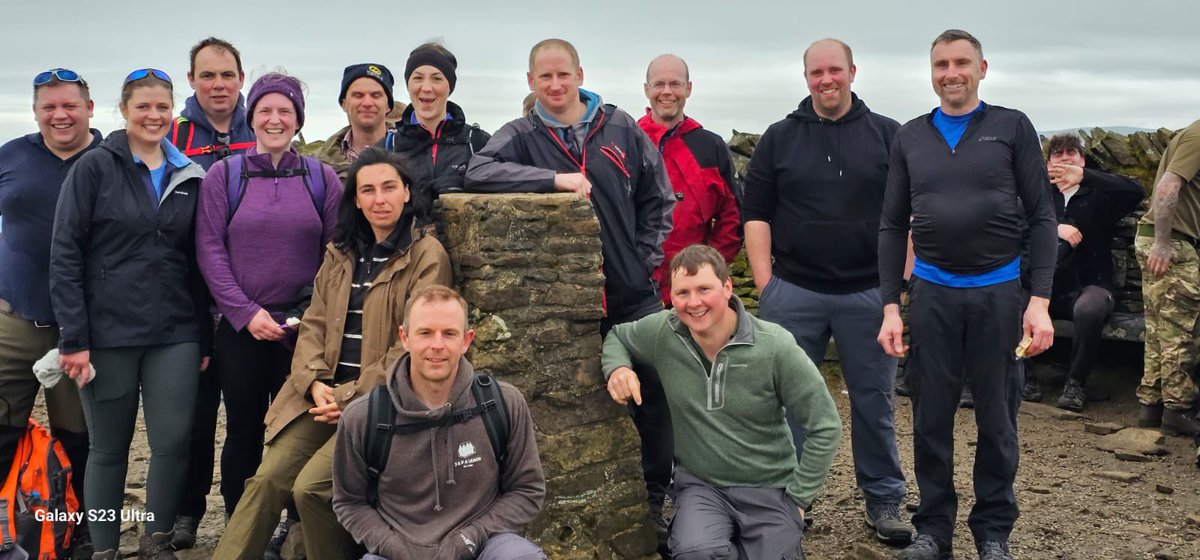 Yorkshire 3 peaks challenge, completed it mate