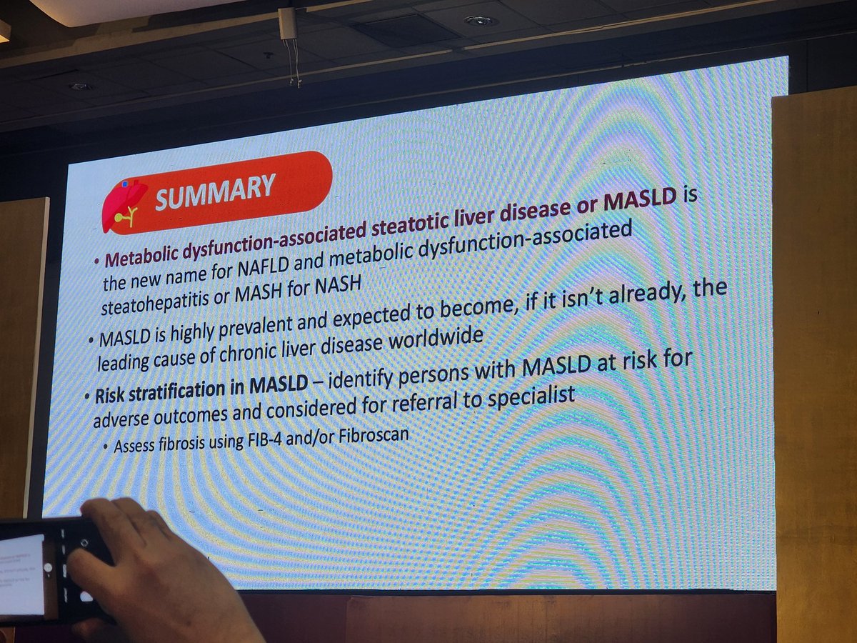Nomenclature change:
NAFLD is out. MASLD is in.

#pcp2024