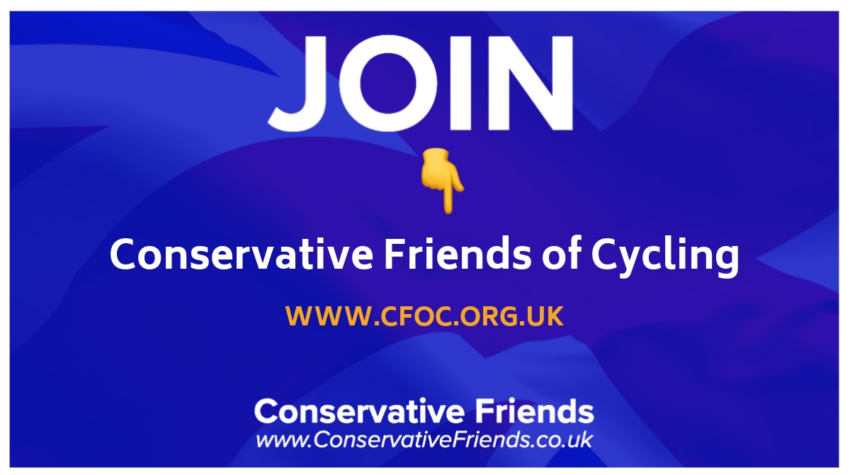🚴‍♂️💙 Join Conservative Friends of Cycling and connect with like-minded conservatives who enjoy cycling. 🤝🙌🏻 #ConservativeFriendsofCycling #ConservativeValues #GreenTransportation 🌿🚴‍♀️ @torycycling