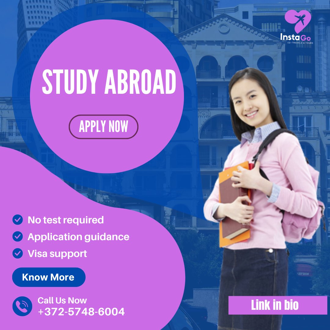 Are you considering studying abroad? Our agency offers complete assistance throughout your journey for a smooth and successful experience. We provide guidance on program selection, application support, visa and immigration assistance, financial guidance, pre-departure…