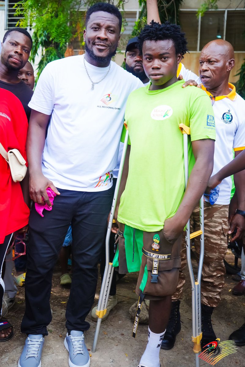 Our dream is for everyone to be able to showcase their skills on a level playing field. #allregionalgames #paraathletics #torchrelay #sportsinghana