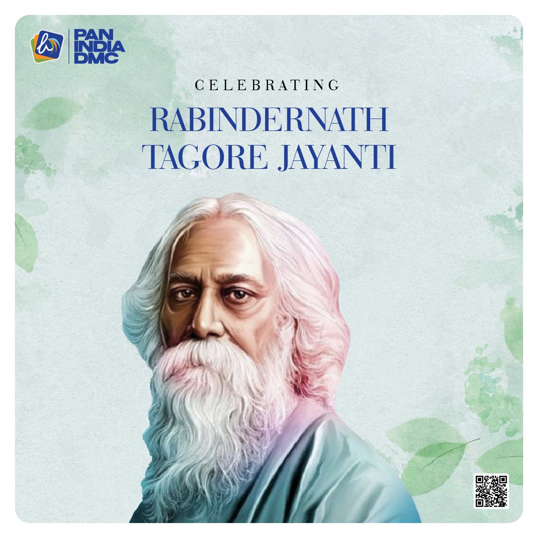 ✨ Let's immerse ourselves in the timeless wisdom and poetic grace of Gurudev Tagore on his Jayanti.🌸 Join us as we pay homage to the maestro who gifted the world with his profound words and soul-stirring melodies.
#RabindranathTagoreJayanti #CelebratingLegacy