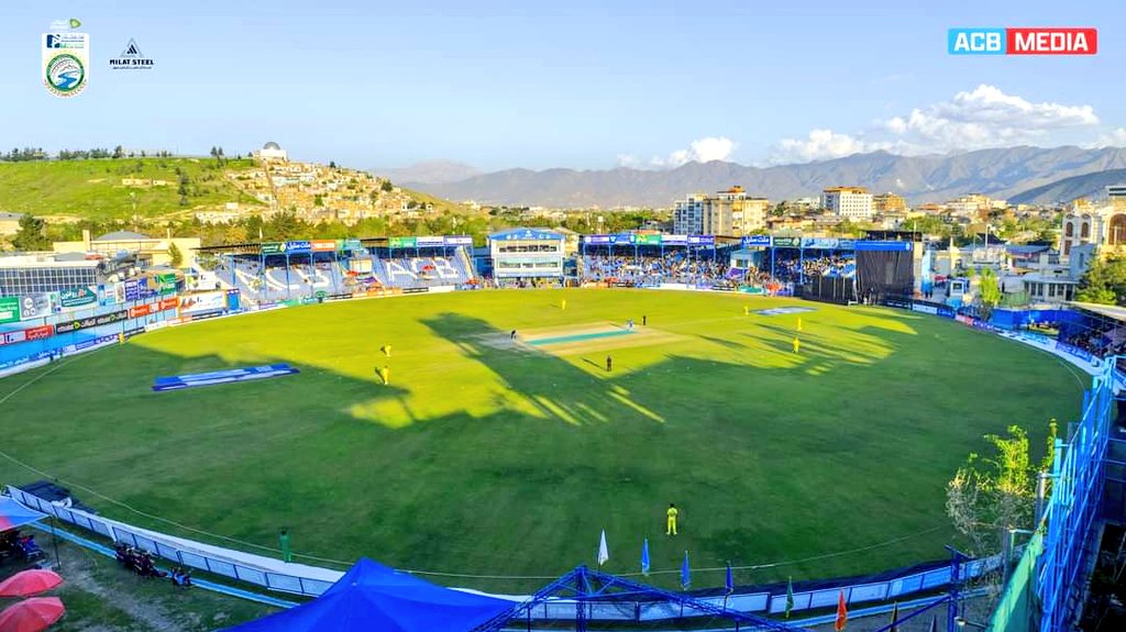 #Kabul International Cricket 
Stadium ! 
And Beautiful spring weather  😍 
#Afghanistan!
@ICC 
@ICCLive 
@cricketworldcup 
@rashidkhan_19 @MohammadNabi007 @asdevender_bbc