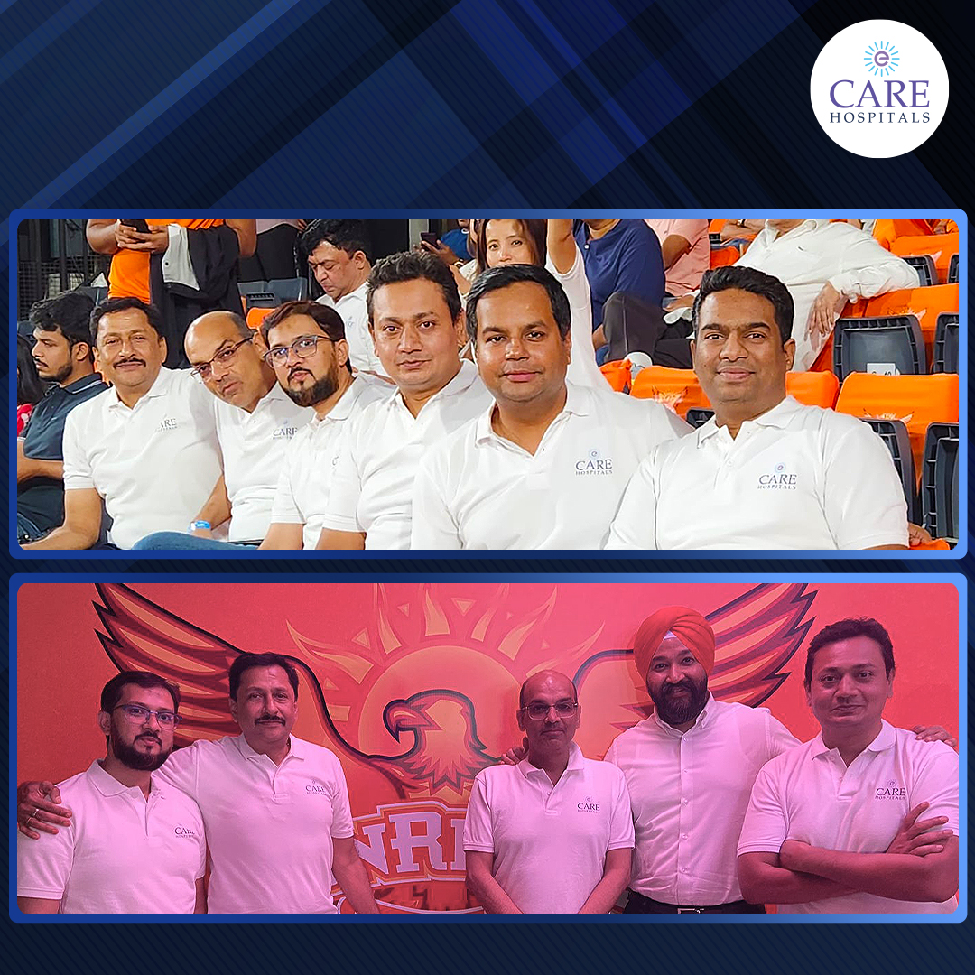 After a productive day at work, the leadership team at CARE Hospitals attended an exhilarating IPL match. As Official Medical Partners of SRH, our cheers echoed through the stadium, showing unwavering support for the team. 
#CAREHospitals #TransformingHealthcare