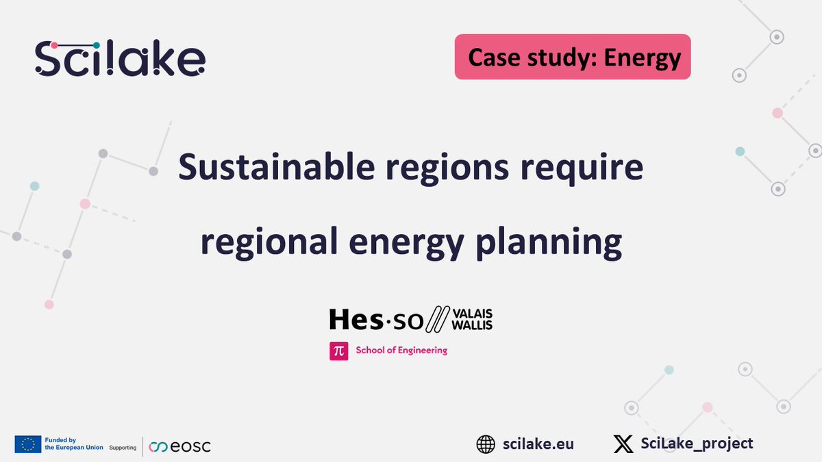 Discover #SciLake Pilots: Regional Energy Planning Our goal? Facilitate the regional energy transition Read the press release: scilake.eu/scilake-region…