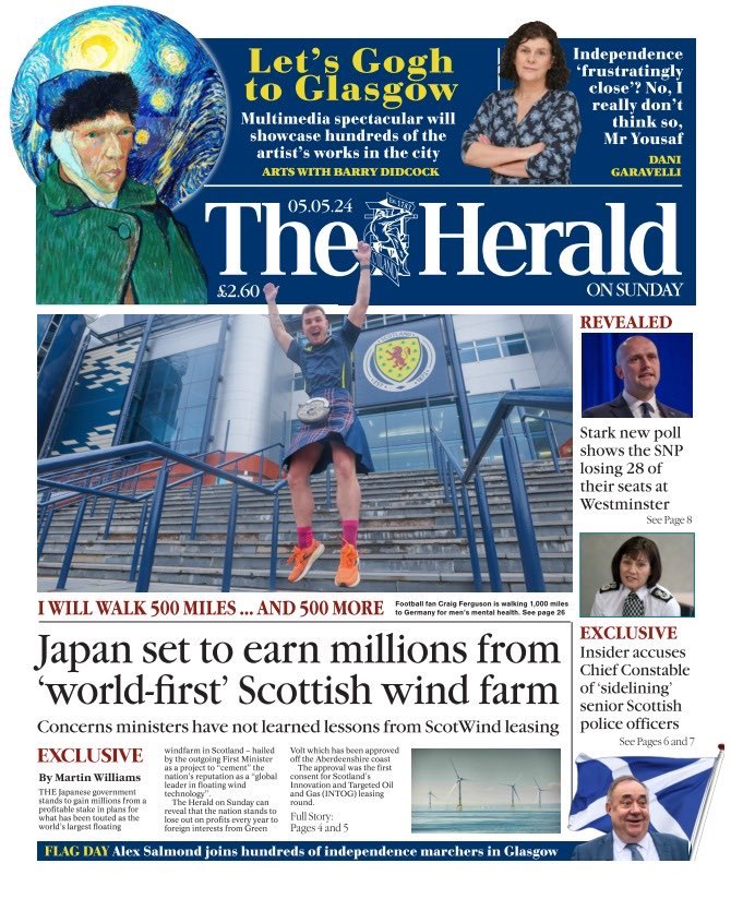 Scotland’s wind resources aren’t delivering the revenues or jobs for Scots that we were promised. It’s reminiscent of North Sea oil, with multinationals once again enjoying a bonanza, including companies owned by foreign governments. Important reporting by @Martin1Williams.