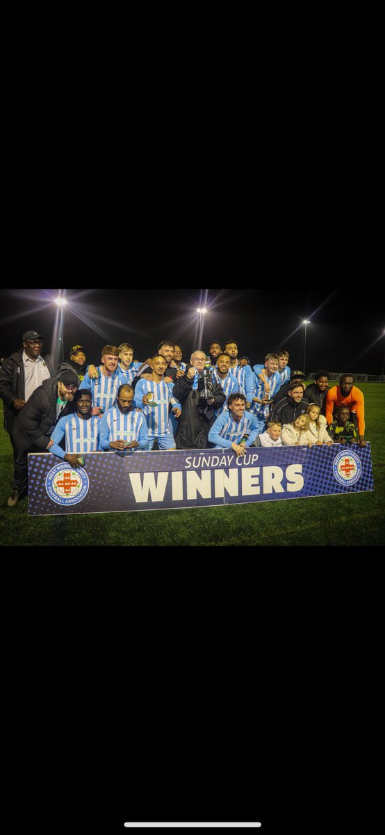Not a bad weekend for Chapeltown FC. County and league champs but now time for me to hibernate for a bit.