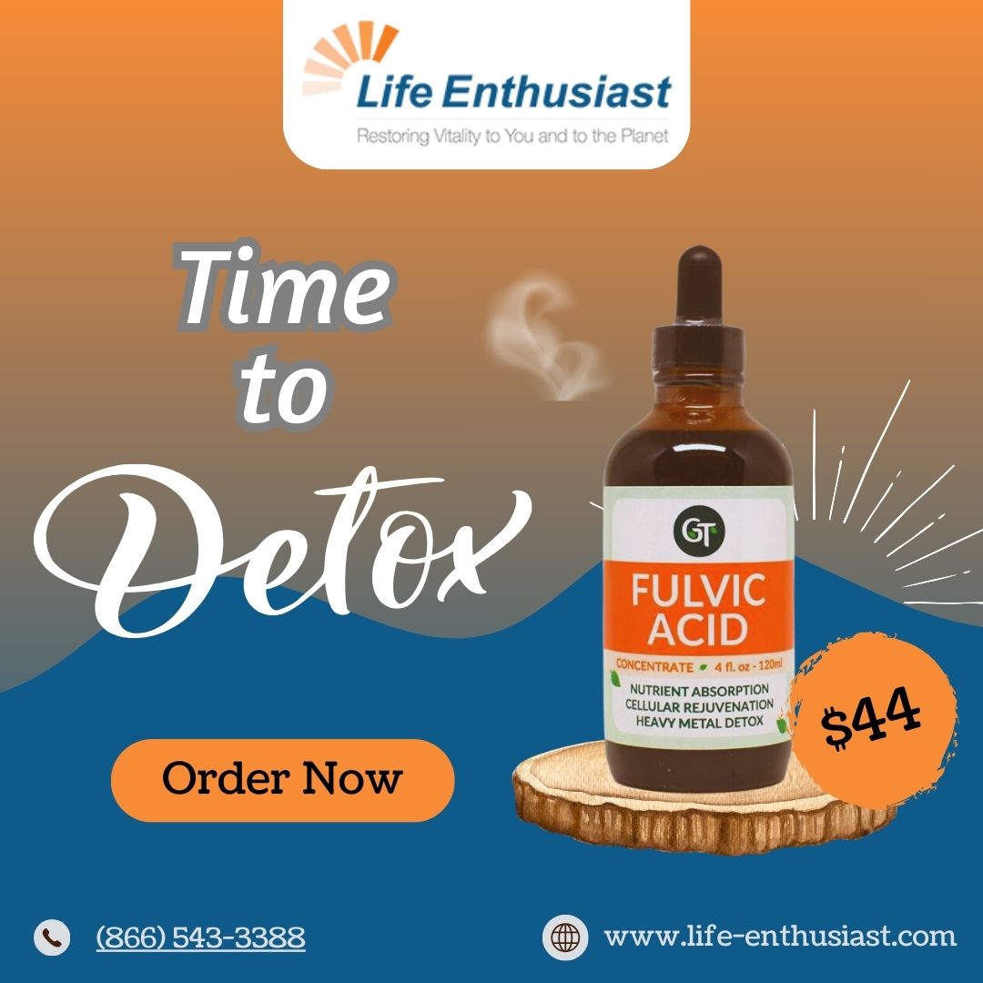 Fulvic acid acts as a powerful detoxifier, rejuvenating damaged cells and enhancing nutrient absorption.

Try Fulvic Acid for yourself: rfr.bz/tlbu0ou

#FulvicDetox #CellRejuvenation #NutrientBoost #RevitalizeMindBody #PainRelief #FulvicMagic #LifeEnthusiast