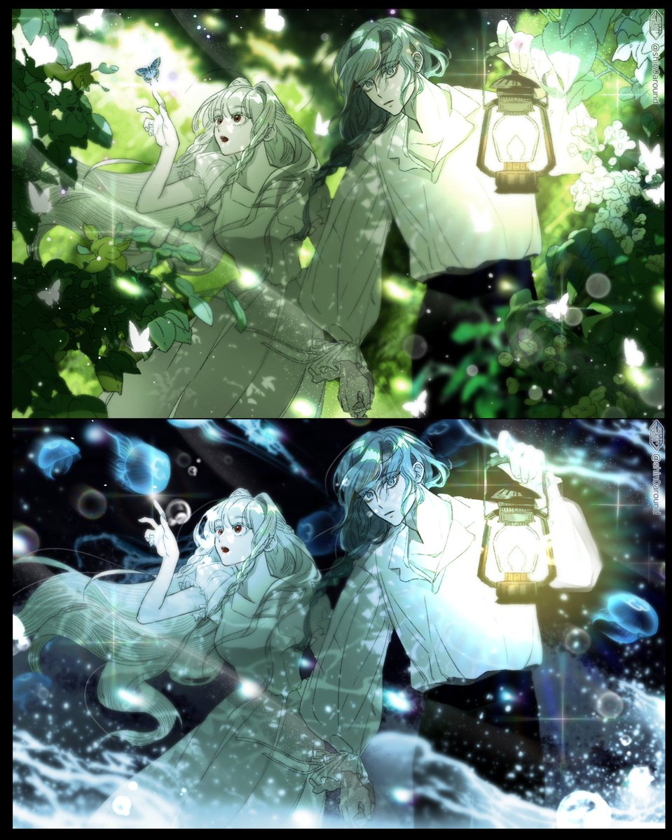 🌊RT 추첨🌊
한 분 타입 종료 시 작업해드립니다!

[그 여름 속으로]

🌿LD 고정틀 커미션
🌿 1페어 50000원/의상 자유
🌿샘플이 없어 선착 두 분 할인가격으로 모십니다.

다가오는 여름 시원하게 보내시길 바라겠습니다 🍃

공지-posty.pe/8mcmpc
신청/문의-open.kakao.com/o/soZ1eoUc