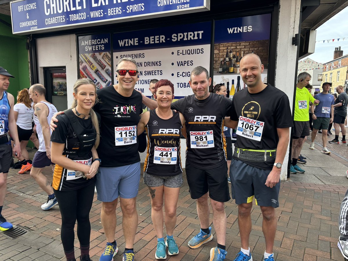 What a beautiful day for the Chorley 10km, who I was running for Inspire Youth Zone for the 3rd year. Was quite warm and ended up converting my T-shirt in to a vest, mid run 😂. My Amazing wife Sharon was there to cheer me on. Was great to be there wi

justgiving.com/page/esg-globa…