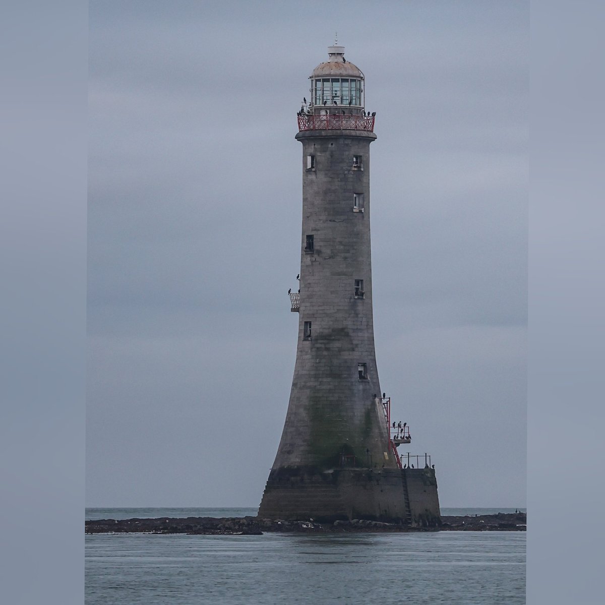 Haulbowline Lighthouse - standing tall on Carlingford Lough and celebrating 200 years this year.
