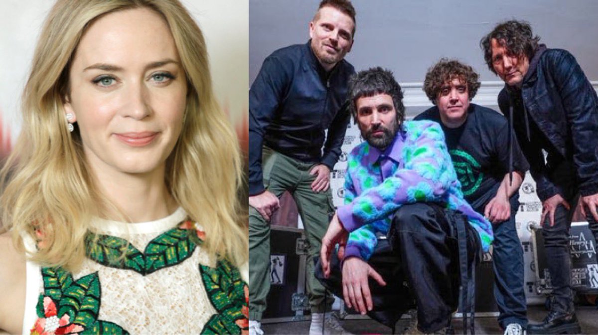 Emily Blunt says instead of recording a new album that nobody particularly wants, perhaps Kasabian should do something useful like picking up litter in their home city of Leicester