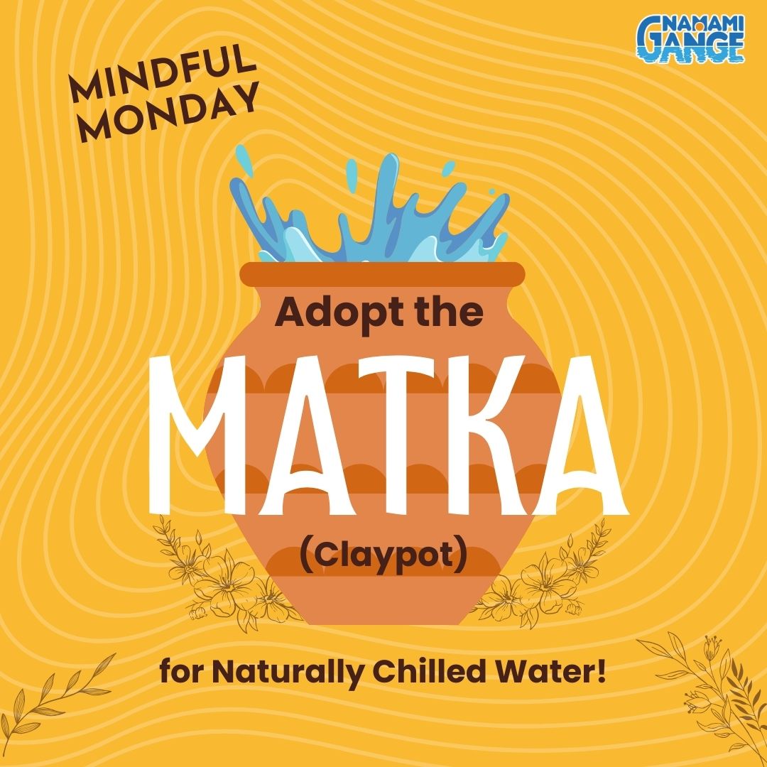 #MindfullMonday
Skip the fridge, go for matka! Using a clay pot keeps water cool naturally, saves energy, and reduces your carbon footprint.

#WeeklyWise #EcoFriendlyLiving #ClayPotCooling #SustainableLiving