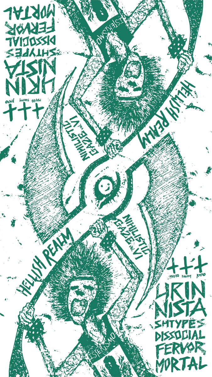 Reminding to all of you there's a show happening in KL this Friday. Maybe you already know all the details because you asked the right punk but if not, DM jeee.