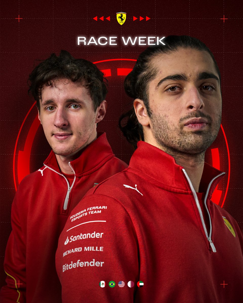 It’s the final showdown 👊 The F1 Sim Racing World Championship wraps up THIS WEEK! #FerrariEsports #F1Esports #F1SimRacing