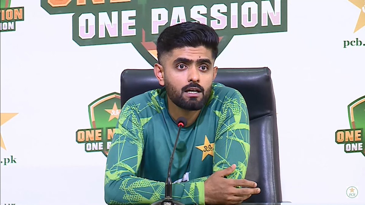 🏏'Cricket is the only thing in Pakistan that unites people. It also puts us under huge responsibility to perform to the best of our potential and exceed the expectations of our fans.' - Babar Azam🗣️ #PakPassion #BabarAzam𓃵