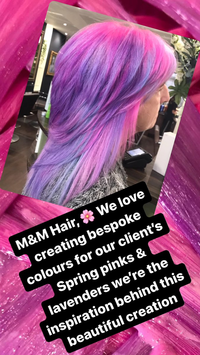 M&M Hair, 🌸 We love creating bespoke colours for our client’s Spring pinks & lavenders we’re the inspiration behind this beautiful creation 🌸🙌🏻 swipe for finished look 👉🏻👉🏻👉🏻👉🏻 #mandmhair #pinkhair #pink #lavender #lavenderhair #pastelhair @crazycolorltd @goodsalonguide