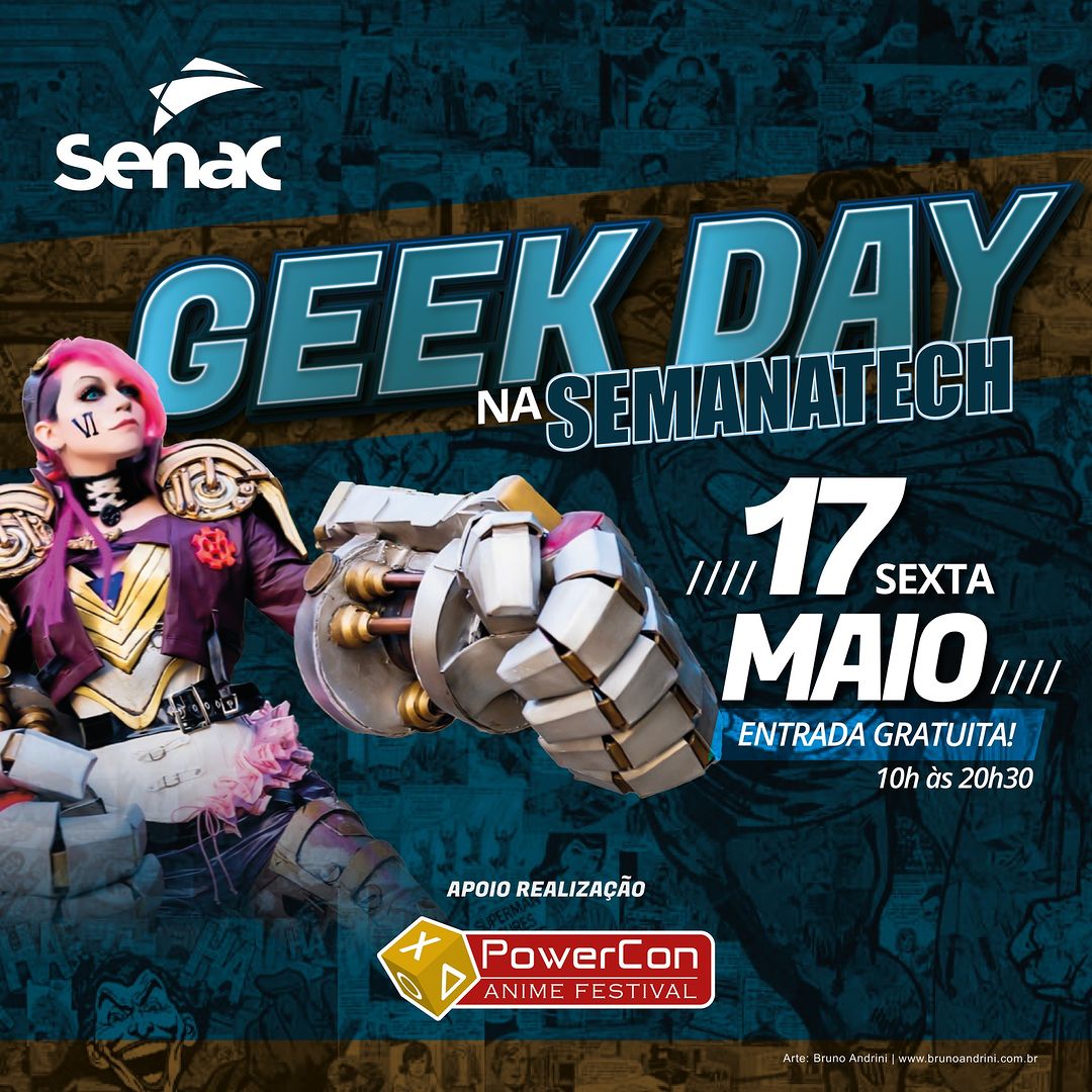 InukiPrince's tweet image. Hey Folks, eu estarei na &quot;SemanaTech Geek Day&quot; @PowerConOficial (INSTAGRAM), no dia 17 de Maio, em Botucatu, vejo vocês lá! 💚

#SemanaTech #GeekDay #PowerCon