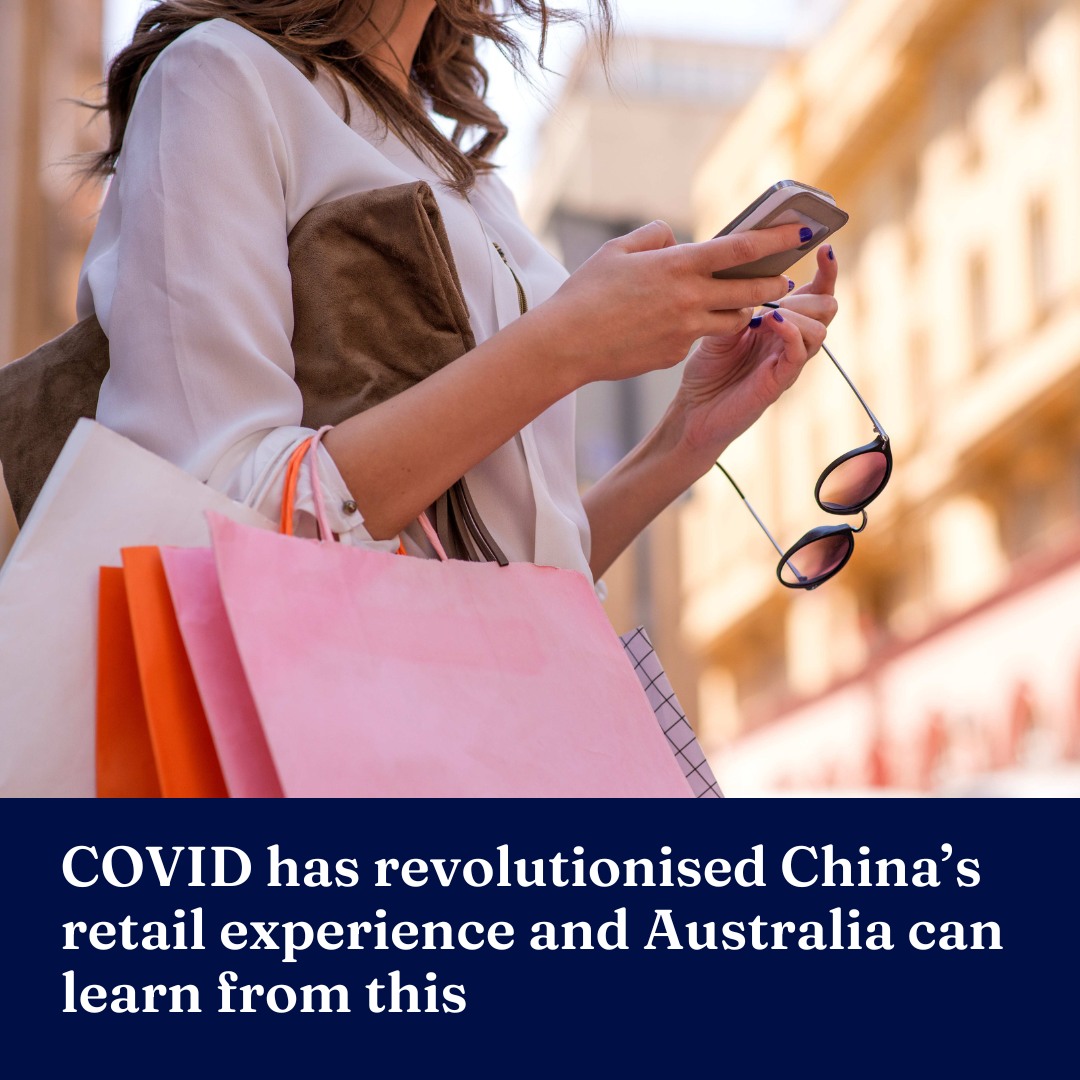 New research from major retailers in China shows us there's a new way forward. What lessons can Australian retail learn? ↓ go.unimelb.edu.au/93d8