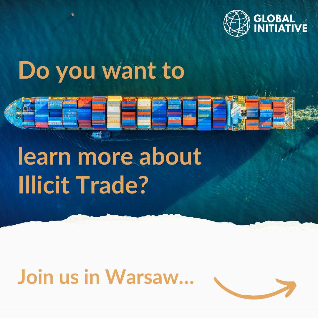 Less than 1 month left to apply for the Summer School of Illicit Trade 2024! 🌍 Where? @UniWarszawski in Poland 📅 When? 8-12 July 2024 🎯 For who? Undergrad students in final year, grad students, PhD students & professionals Find all info here 👉 globalinitiative.net/analysis/summe…