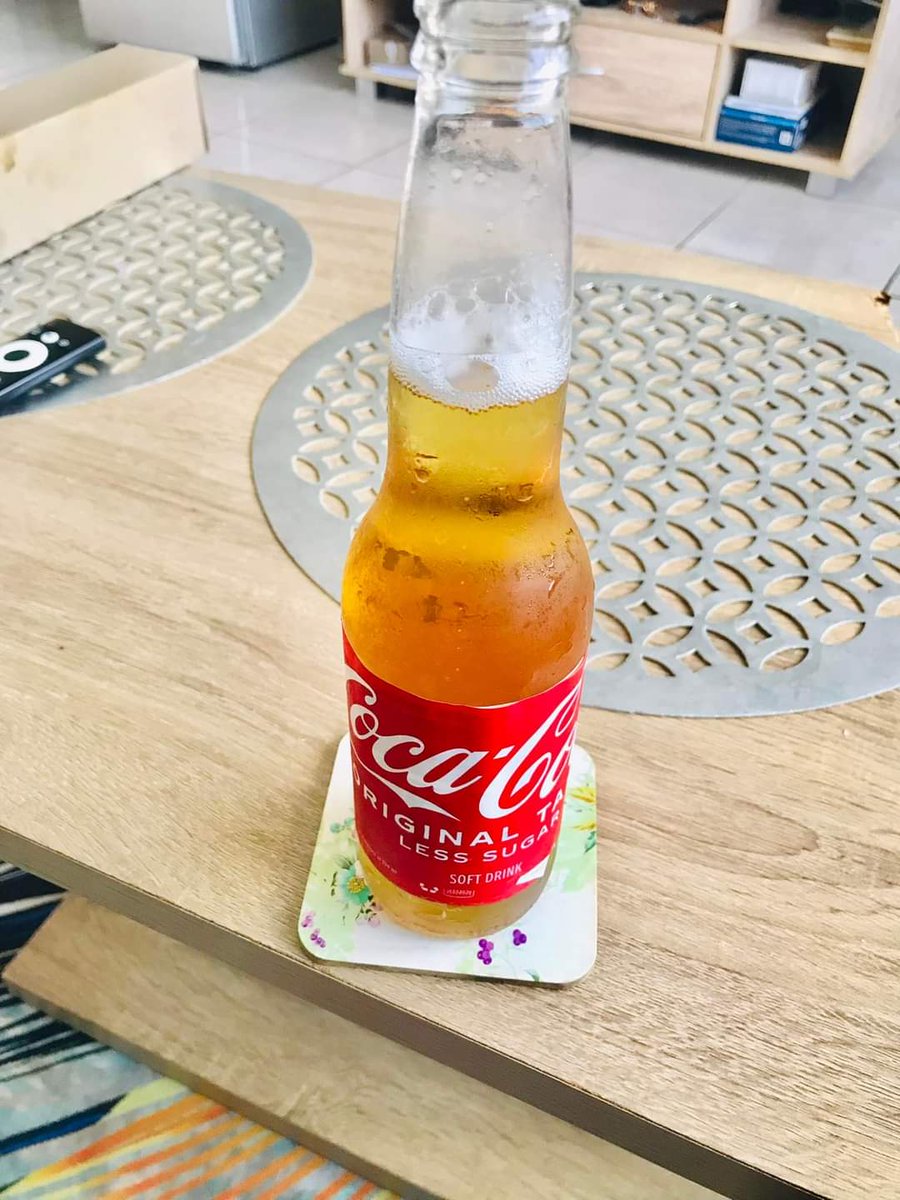 Wife asked me not to drink beer today. so I’m just having coke🥰