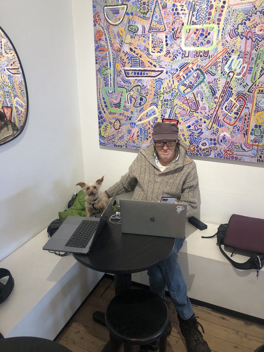 Milo is one of my most enthusiastic writing students. He’s currently working on his memoir “How I became top dog!”