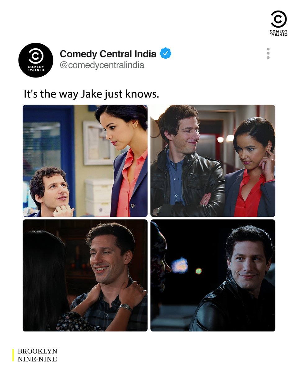 It takes a lot to reach a stage of extra awareness!

Watch 2 hours of back to back comedy Mon-Fri, 7 PM onwards only on #ComedyCentralIndia

#ComedyCentral #NewShow #BrooklynNineNine #B99 #Sitcom #Detectives #Jake #NineNine #Boyle