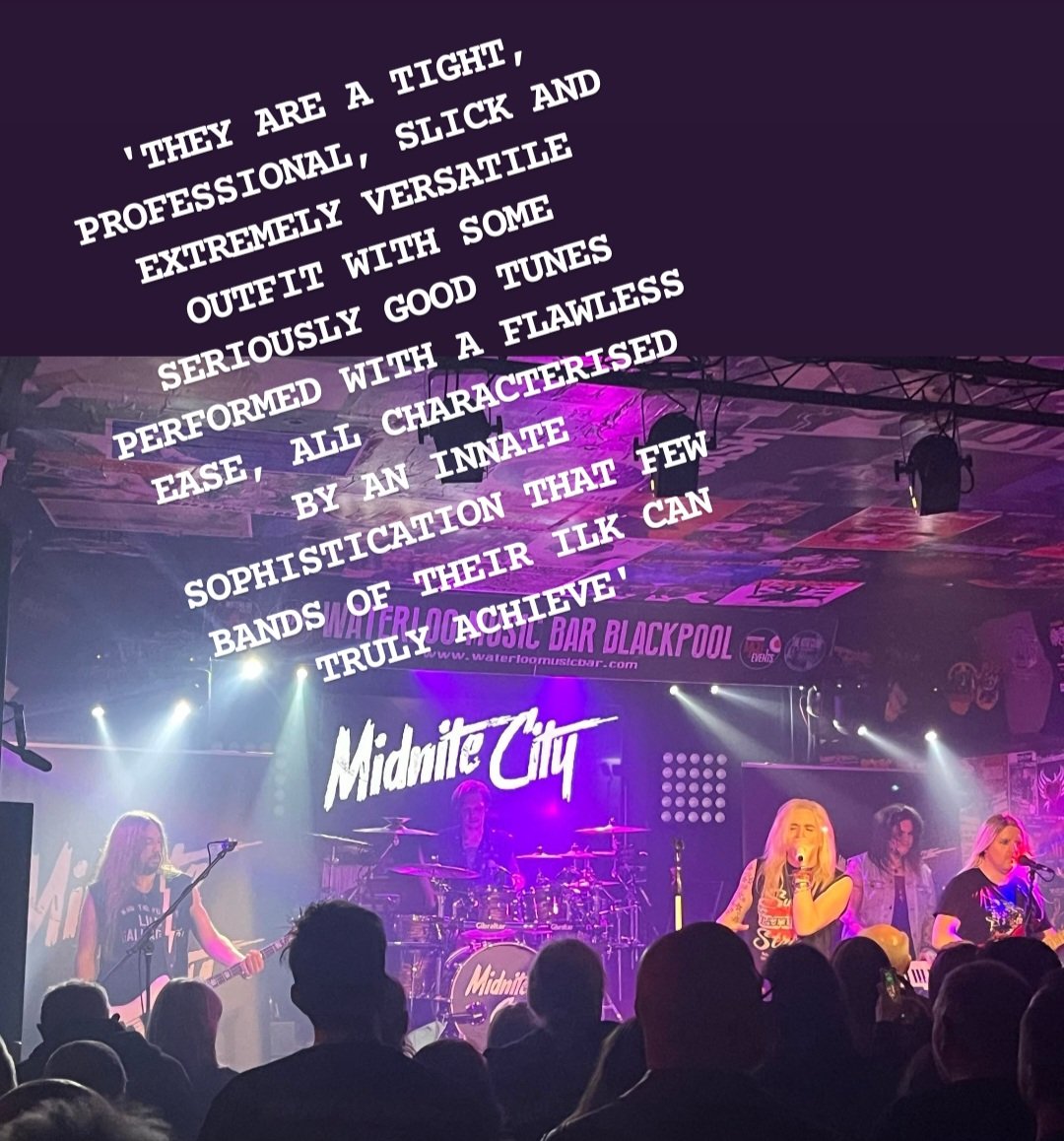 Another killer review from our Blackpool show! The RAISE THE DEAD UK TOUR concludes this weekend in Bradford and London. Tickets available below 👇 linktr.ee/midnitecityoff…