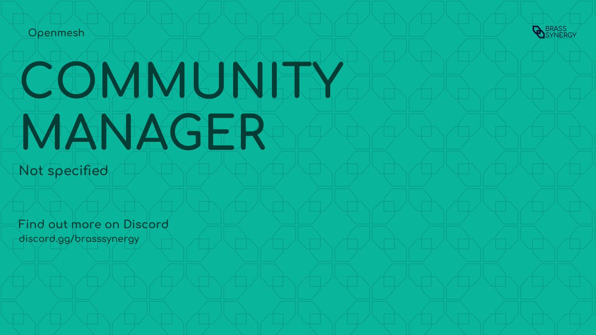 New Job Available 🚨

    Want to find out more about this job?
    Want to get daily notifications of new jobs?

    Join our Discord server: hubs.la/Q02w6XjS0

    #cmgr #communityjobs #socialmedia