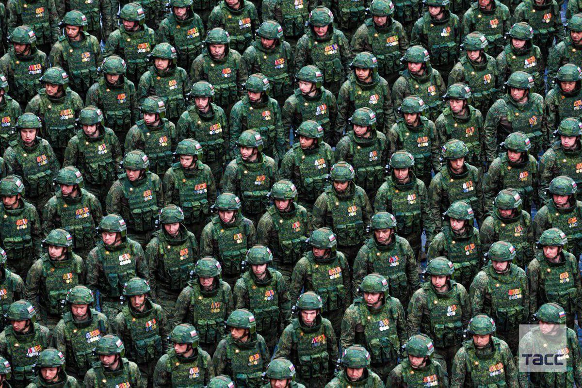 🇷🇺 Rusia tiene ahora la mayor fuerza de veteranos curtidos en combate del mundo.