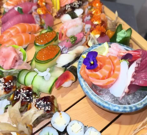 🍣✨ Experience the art of sushi at @sushi_passion_birmingham in Great Western Arcade! Dive into our menu, from vibrant nigiri to lush maki. Every bite is a celebration of flavour.   What's your favourite sushi dish? Share with us! 📸 #SushiLove #GreatWesternArcade