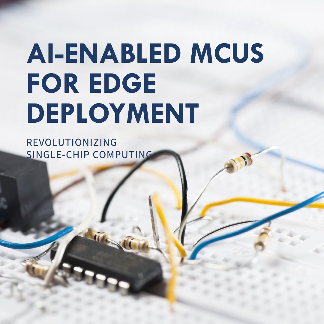 #MCU manufacturers around the world are tapping into the Edge AI market! The power of MCUs, or mini-computers on a single chip, is increasing, reaching GHz levels to meet low-power AI demands at the edge. The trend? Embedding AI in MCUs for single-chip edge deployment. #EdgeAI