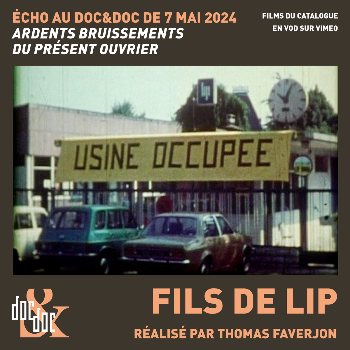 Documentaire sur grand écran tweet media