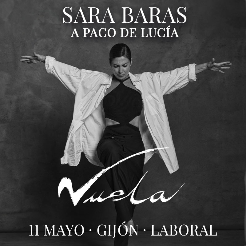 🎟️ Últimas entradas para el espectáculo “Vuela” de @sarabaras 🗓️Este sábado 11 de mayo a las 20h en el Teatro de la Laboral en #Gijón #Xixón 👉 tinyurl.com/322qq7f9
