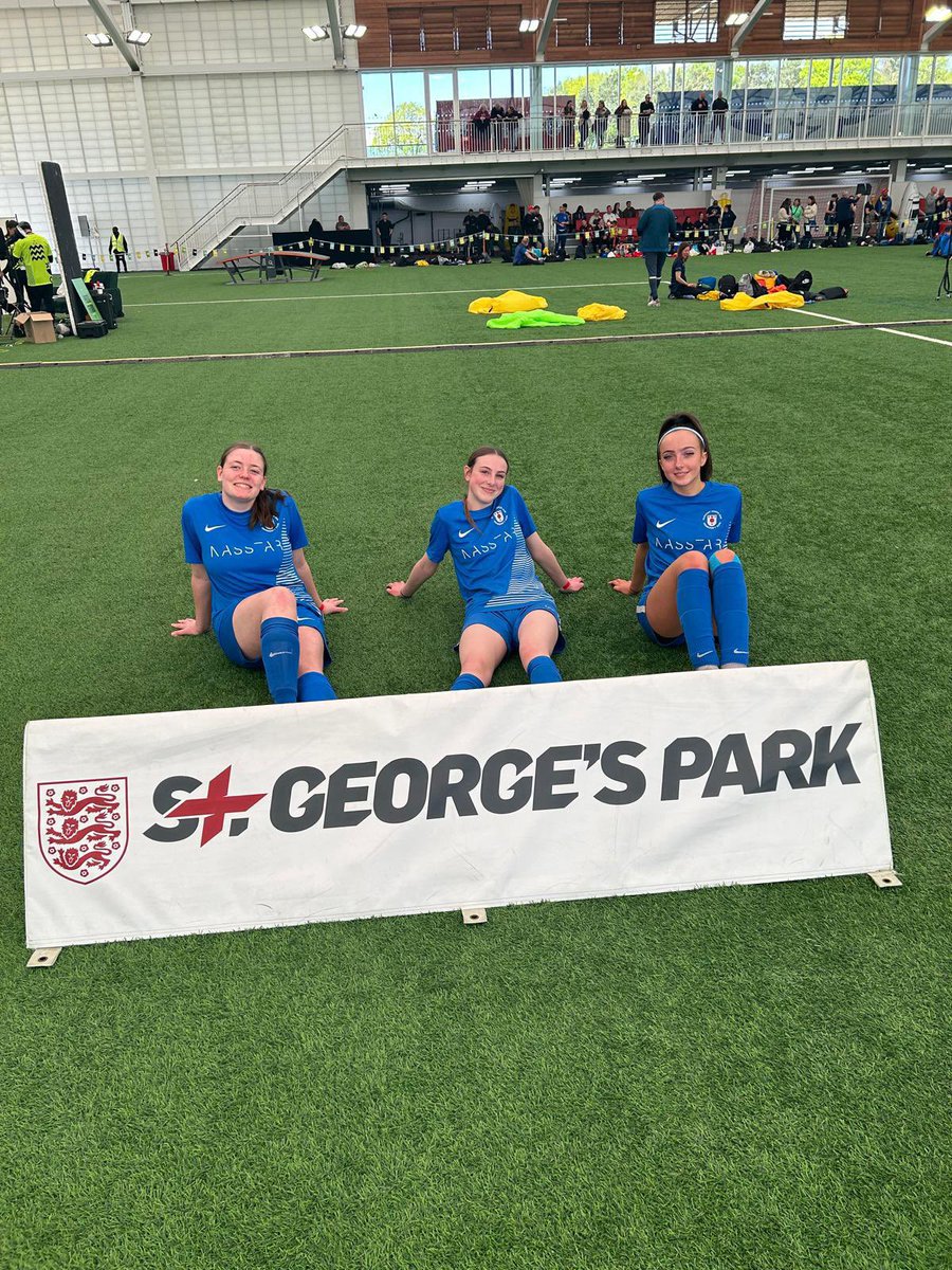 Our #under16 girls loved their day at St George’s Park thanks to @NikePartner !

A great end to the season for them and just a wonderful time at the home of @EnglandFootball & @Lionesses ! 

🔵⚪️⚽️

#ThisGirlCan #Playforyourtown #Bestwecanbe