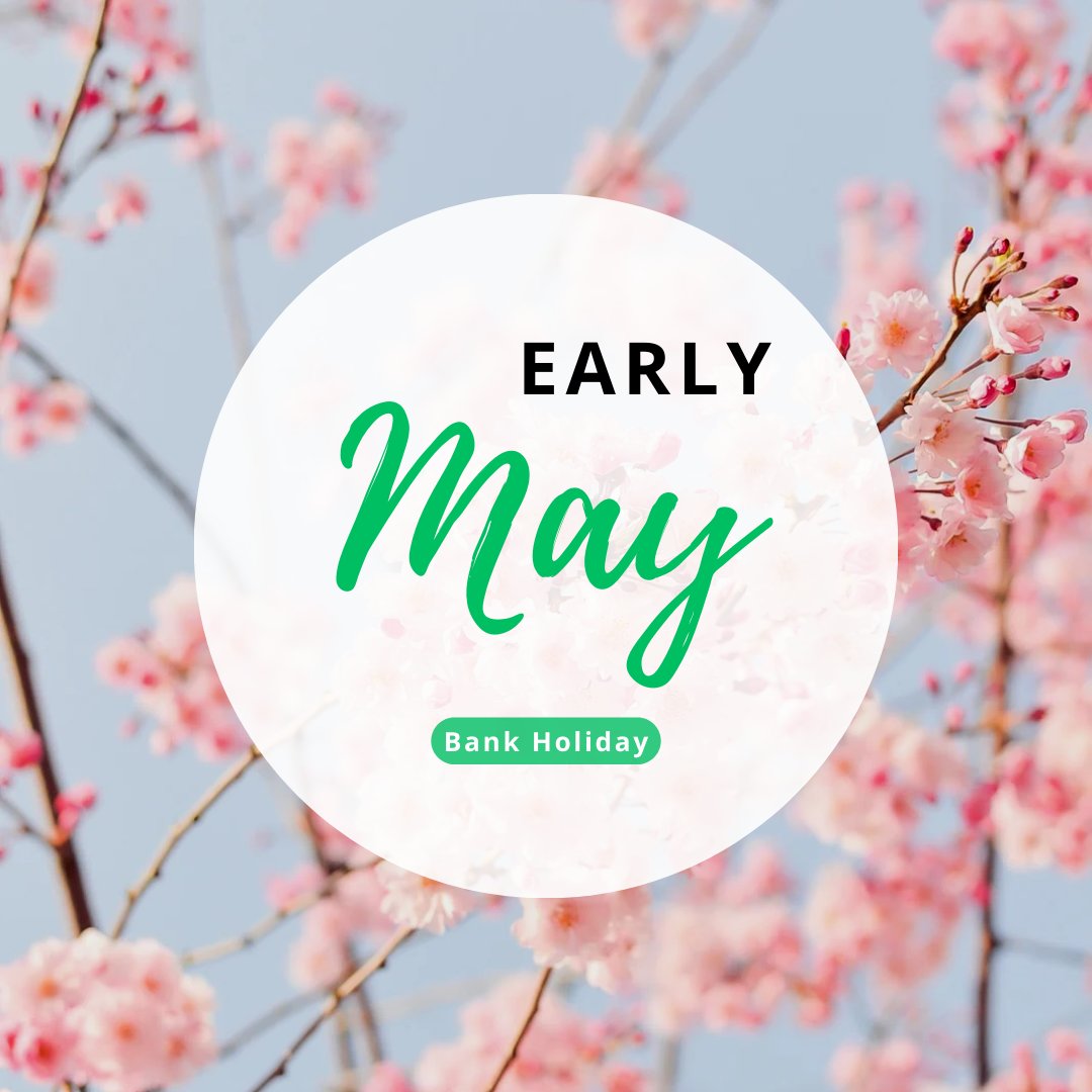 We hope you have a lovely day today 🌸
.
.
.
.
Why so many bank holidays though? 🤣
.
.
.
.
#MayDay #BankHoliday #LongWeekend #UKHoliday #MayBankHoliday #SpringTime #Getaway #Relaxation #FamilyTime #OutdoorFun #PicnicWeather #SunshineVibes #ExploreUK #Travelgram