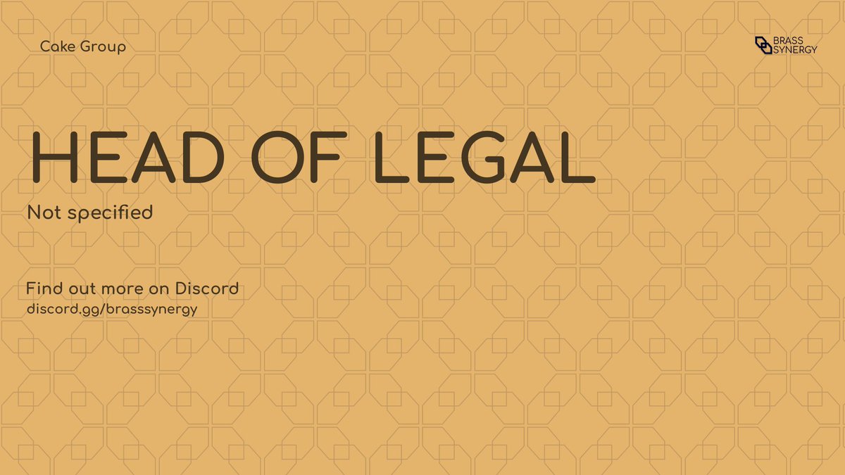 New Job Available 🚨

    Want to find out more about this job?
    Want to get daily notifications of new jobs?

    Join our Discord server: hubs.la/Q02w71Nn0

    #legaljobs #lawcareers #legaltech