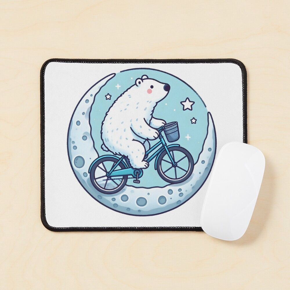 Check out my #cycling #polarbear 🐻‍❄️ design for #mousepad!

🔗 redbubble.com/i/mouse-pad/Po…

#bear #bears #mousepads #accessories #redbubble #bikes #space #moon #digitalart #gift #giftidea #gaming #polarbears #printondemand #mouse #pod