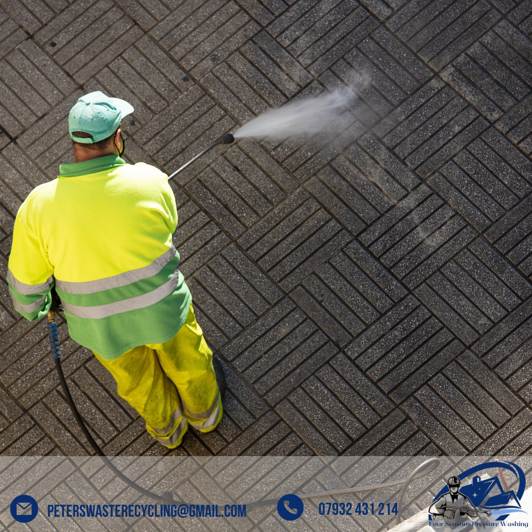 Banish Dirt and Grime, No Matter the Weather, with Four Seasons Pressure Washing Services! 

07932431214
peterswasterecycling@gmail.com

#FourSeasonsPressureWashing #FourSeason #PressureWashing #OutDoorCleaning #Brickwork #Patios #Driveways #CarAndVans #Cleaning