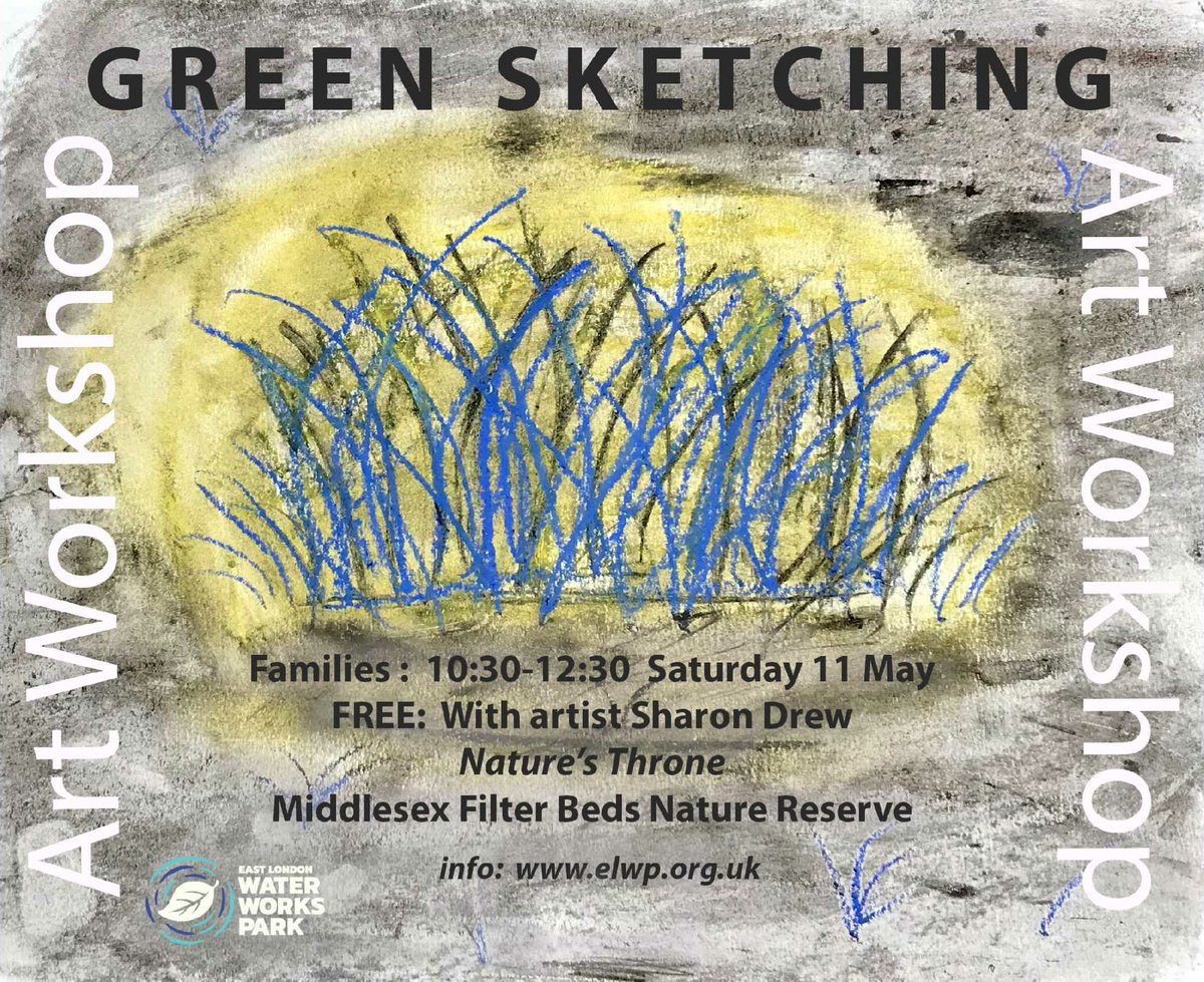 There are only a few tickets left for Adult Green Sketching with @sharondrewinfo on Sunday 12 May! Plenty of spaces are still left for the FREE Green Sketching for families on Saturday 11 May, book your places in advance: eventbrite.co.uk/e/green-sketch… #GreenSketching