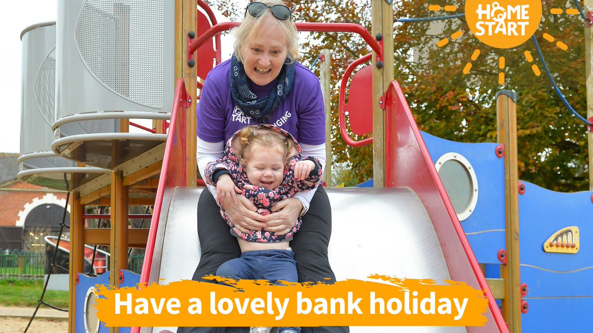 Wishing you a lovely bank holiday from everyone at Home-Start 💜

#BankHoliday #HomeStart #BeacuseChildhoodCantWait