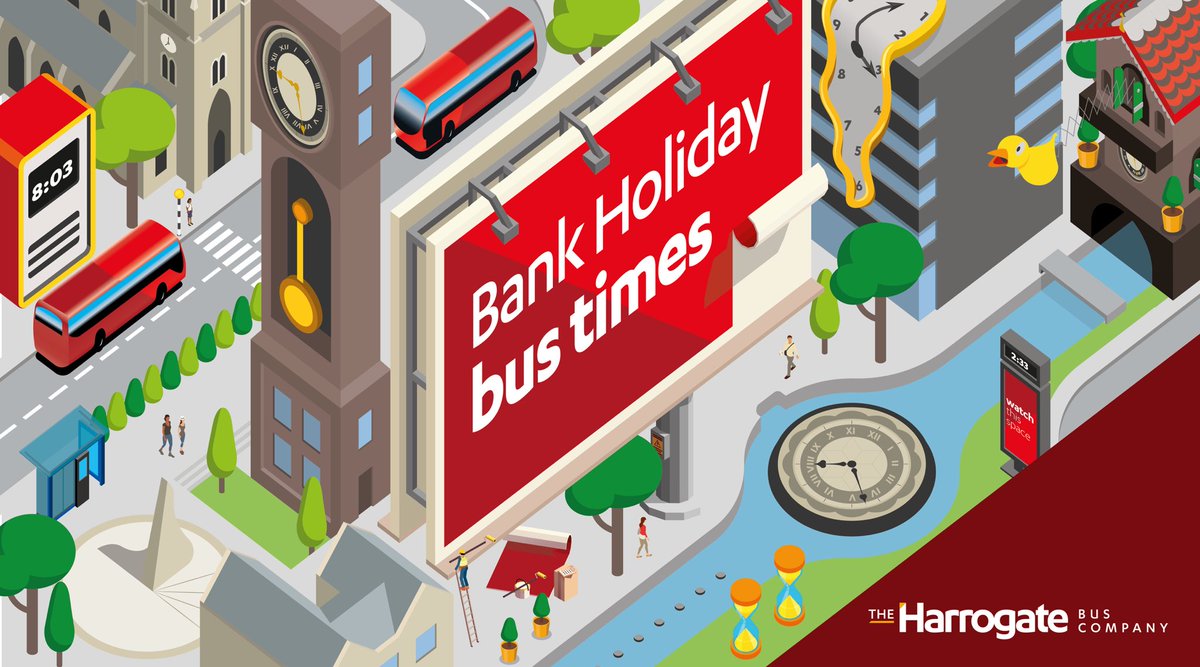 🥳 It’s Bank Holiday !!! 🚌 Our buses will operate to a Sunday timetable today. 👍 Have a great day.