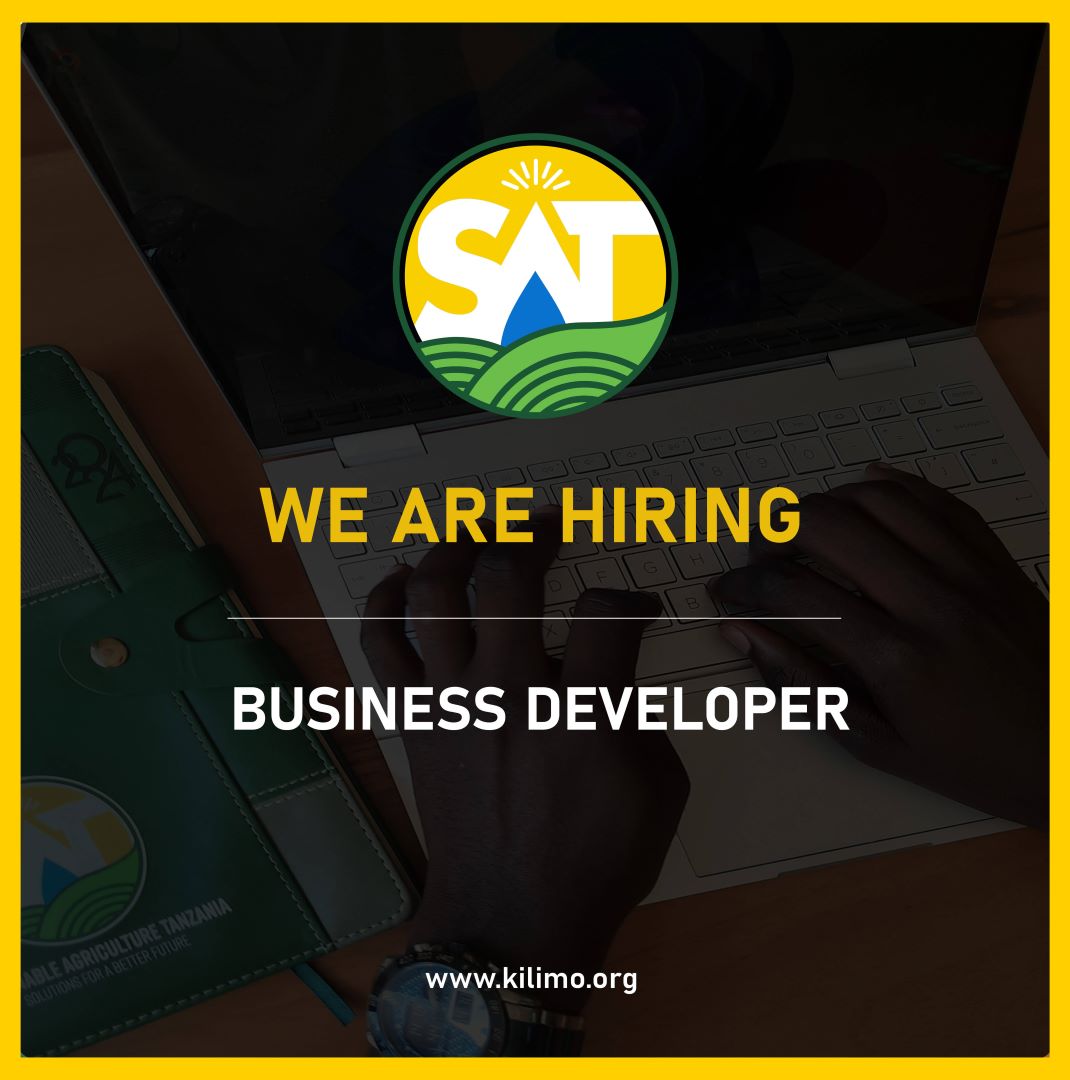 We are seeking a dynamic Business Developer to join us at SAT HQ in Morogoro. If you are experienced in financial management, market research, agriculture projects, and consulting, we are looking forward to your application by May 15th, 2024. Apply now! ow.ly/ja1v50Rx2Zr