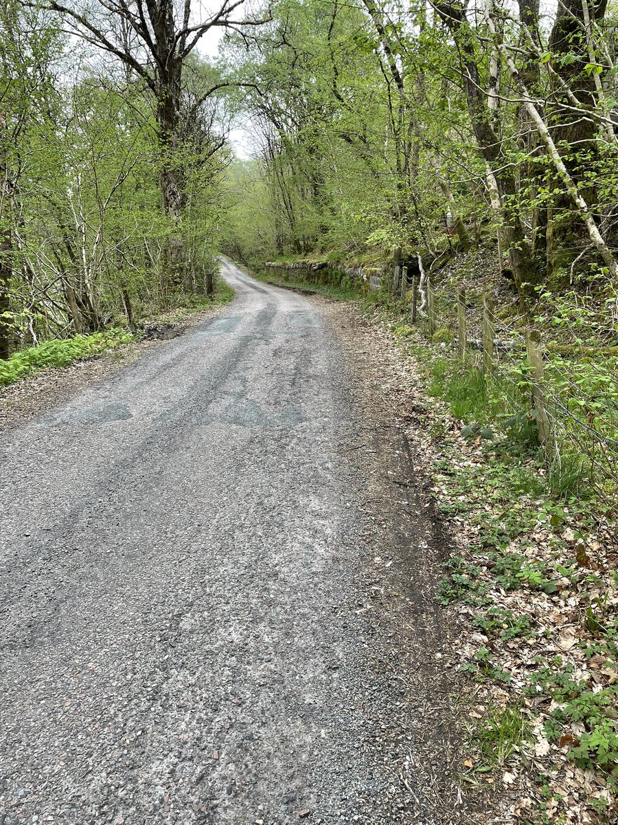 So many times hurtling down this road on my bike 🚲 Lucky childhood #lochaber