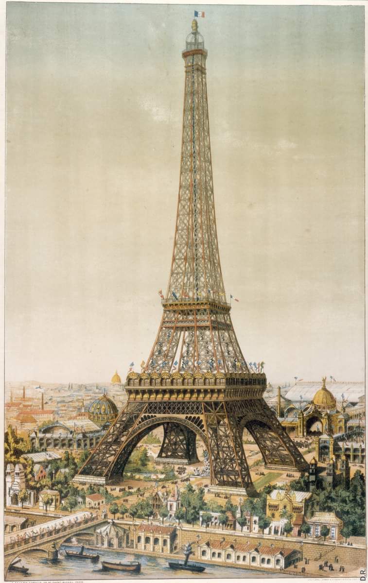 Il y a 135 ans, le 6 mai 1889, l'Expo universelle de #Paris ouvrait ses portes, début de l'histoire de la tour Eiffel. 9 jours plus tard, la Tour accueillait ses premiers visiteurs : Près de 30 000 dès sa première semaine ! RT @LaTourEiffel paris-visites-guidees.com