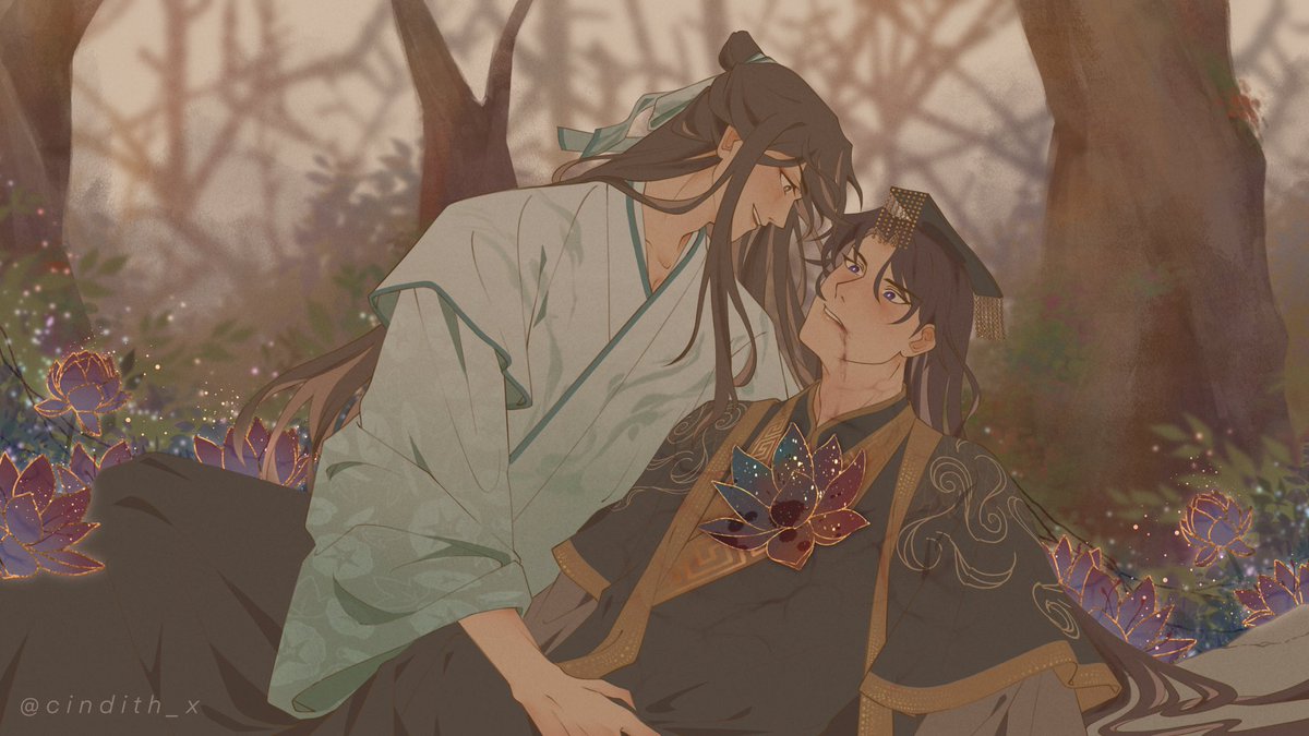 panel 2 - flower of everlasting hatred #2ha #二哈和他的白猫师尊