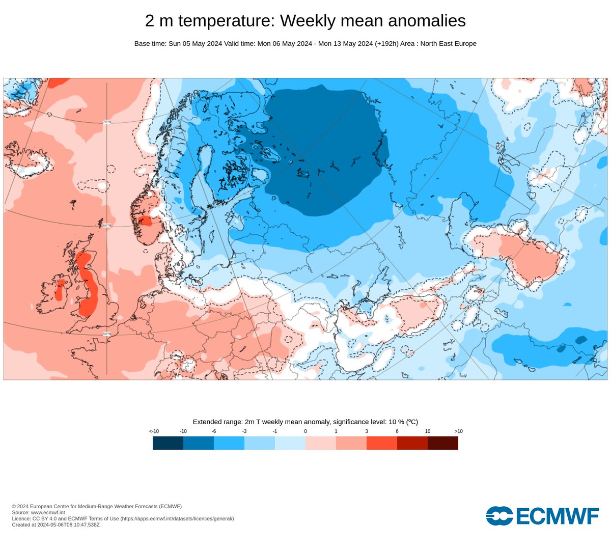 Again, persistent upper-level low has appeared over North East Europe and keeps temperatures below normal this week and possibly beyond that. I hate to say it, but it resembles the pattern in May-June 2017...